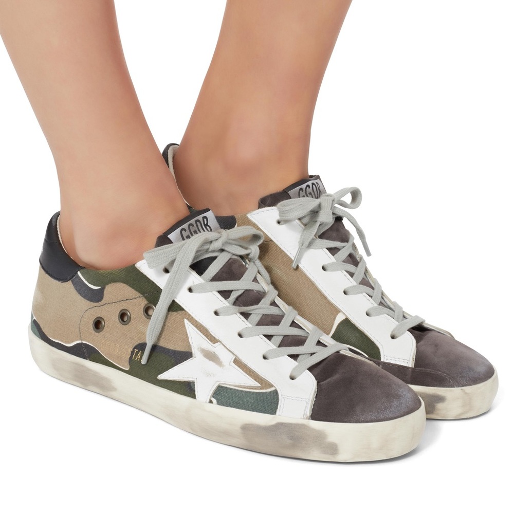 Golden Goose Superstar Camouflage Sneaker
